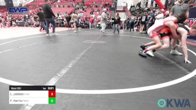 80 lbs Consolation - Logan Jabben, Caney Valley Wrestling vs Fysher Harris, Pawhuska Elks Takedown