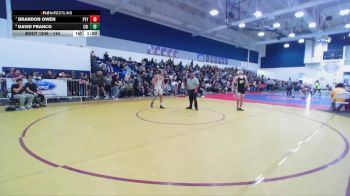 144 lbs Cons. Round 2 - Brandon Owen, Paloma Valley vs David Franco, Chino