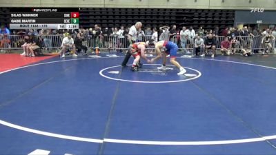 175 lbs Quarterfinal - Silas Wanner, Sinking Spring vs Gabe Martin, Seven Valleys
