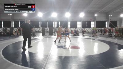 157 lbs 5th Place Match - Dylan Galvez, Beat The Streets Chicago vs Remington Skic