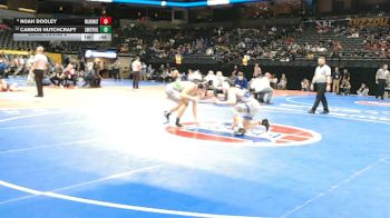 157 Class 3 lbs Cons. Round 2 - Cannon Hutchcraft, Smithville vs Noah Dooley, Washington