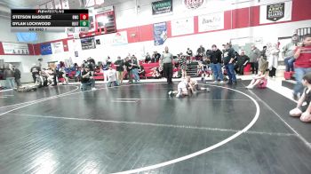 58 lbs Rr Rnd 1 - Stetson Basquez, Berryhill Wrestling Club vs Dylan Lockwood, Heat