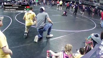 65 lbs Cons. Round 3 - Miyah Merritt, Fremont Wrestling Club vs Penelope Plessel, Ironman Wrestling