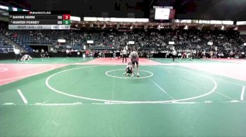 110 lbs Quarterfinal - Davide Keirn, PROA vs Hunter Forney, DONA