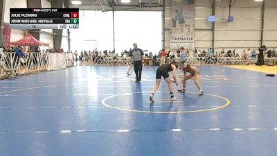 76 lbs Round 5 - 4:00pm Saturday - John Michael Neville, PA Gold vs Julie Fleming, CTWHALE