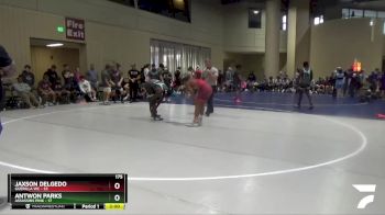 175 lbs Round 2 Champ & Wb (32 Team) - Jaxson Delgedo, Guerilla WC vs Antwon Parks, Assassins Pink