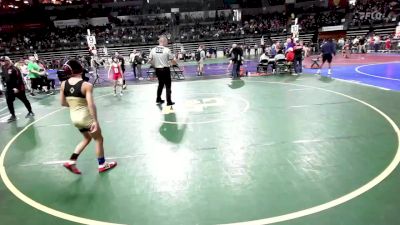 95 lbs Round Of 16 - Cj Powell, Delsea vs Bradon Binetti, Olympic