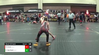 91 lbs Round 1 (6 Team) - Ramsey Crow, Ares vs Cohen Benfield, Believe To Achieve WC