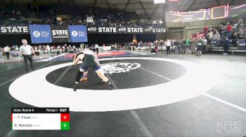 3A 157 lbs Cons. Round 4 - Tim Finan, Eastside Catholic vs Raul Morales, Kent Meridian