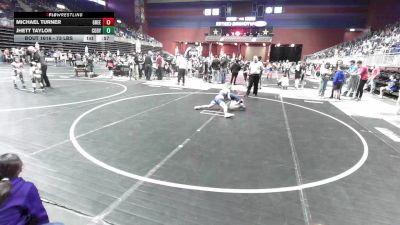 73 lbs Consi Of 8 #2 - Michael Turner, Green River Grapplers vs Jhett Taylor, Cody WC