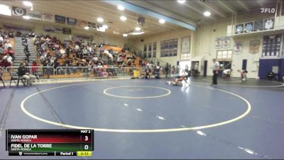 113 lbs Cons. Round 2 - Fidel De La Torre, Santa Monica vs Ivan Gopar, Santa Monica