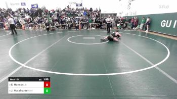 138 lbs Round Of 16 - Stryder Hanson, Joel Barlow vs JP Malafronte, Notre Dame-West Haven