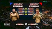 Billy Goff vs Steve Morrell Reality Fighting Replay