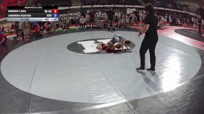 75 lbs Diminik Lara, Montana 12U Boys vs Andrew Koster, Oregon 2 12U Boys