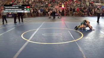 65 lbs Champ. Round 2 - Blake Barber NE4, Tallmadge vs Benjamin Mackenzie NW1, MED1