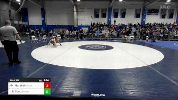 152 lbs Consi Of 4 - Manny Marshall, Chelmsford vs Benjamin Gooltz, Shawsheen
