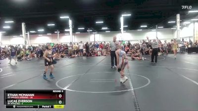 64 lbs Round 3 (6 Team) - Ethan McMahan, U2 Upstate Uprising vs Lucas Everson, 84 Athletes