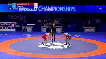 61 kg Qualif. - Khamzat Timourovitch Arsamerzouev, France vs Jason Guy Luneau, Canada