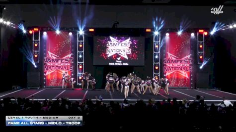 FAME All Stars - Midlo - Troop [2026 L1 Youth - Medium DAY 2] 2026 JAMfest Cheer Super Nationals