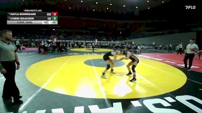 4A/3A/2A/1A Girls 120 Cons. Semi - Lyndie Isaacson, La Grande Girls vs Kayla Borregard, Scio Girls