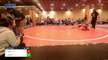 63-71 lbs Semifinal - Reid Joyce, Buccaneer Wrestling vs Leah Valdez, Mission Wrestling Club