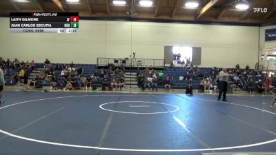 197 lbs Cons. Semi - Juan Carlos Escutia, Menlo College vs Laith Gilmore, San Francisco State