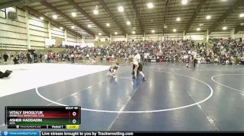 105+ Quarterfinal - Asher Haddadin, Alta vs Vitaly Smoglyuk, Bonniville Wrestling Club