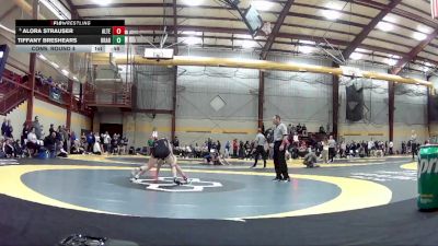 135 lbs Cons. Round 4 - Alora Strauser, Alter High School vs Tiffany Breshears, Broken Arrow