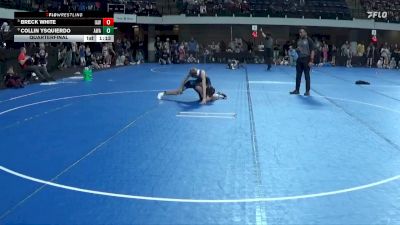 85 lbs Quarterfinal - Breck White, Immortal Athletics WC vs Collin Ysquierdo, Askren Wrestling Academy