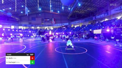 Final - Hailey Goth, Pinnacle vs Victoria Carbajal, Grand Island Legacy Girls WC