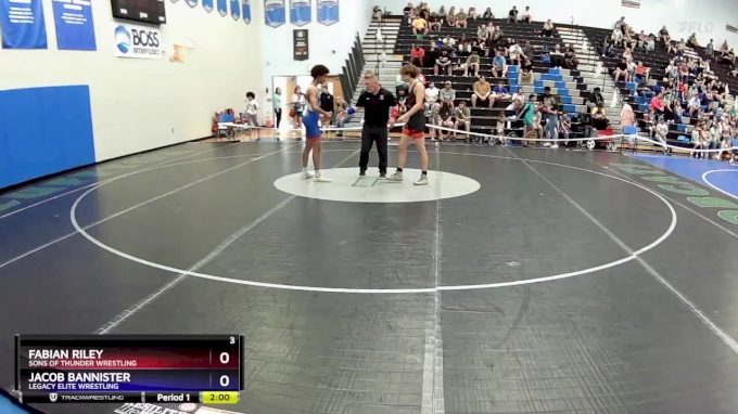 144 lbs Round 1 - Fabian Riley, Sons Of Thunder Wrestling vs Jacob ...