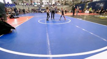 52 lbs Semifinal - Kelson Dees, Arkansas vs Tucker Scott, Team Tulsa Wrestling Club