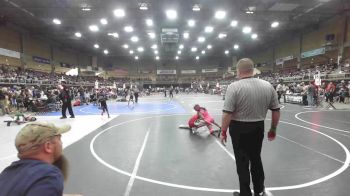 80 lbs Rr Rnd 3 - Kambree Manning, Maize WC vs Shania Gomez, Top Notch