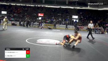 145 lbs Prelims - Olson Anderson, Orting vs Carson Beville, North Central