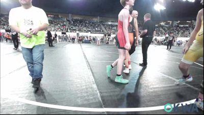 120 lbs Round Of 32 - Kiah Locust, Cowboy Wrestling Club vs Liam Farquhar, Keystone Kids Wrestling Club