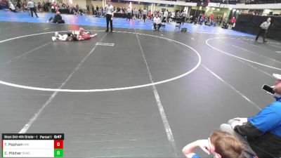 Boys 3rd-4th Grade - 84 Cons. Round 4 - Tyler Popham, Immortal Athletics WC vs Calvin Pilcher, Big Game Wrestling Club