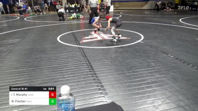 45 lbs Consi Of 16 #1 - Tanner Murphy, Corry vs Ryan Fischer, Greenville