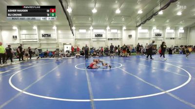 50 lbs Quarterfinal - Asher Haugen, OH vs Eli Crowe, TN