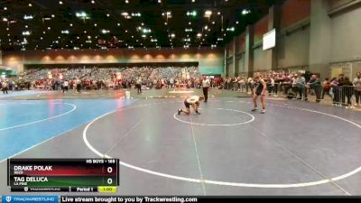 165 lbs Cons. Round 4 - Drake Polak, Reed vs Tag Deluca, La Pine