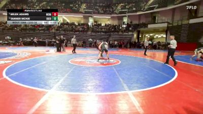 215-1A Champ. Round 1 - Tanner McKie, Oglethorpe County vs Milek Adams, McNair