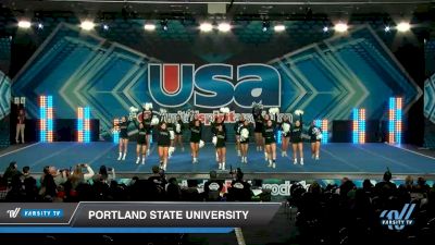 Portland State University [2020 Fight Song -- College -- Cheer Day 2] 2020 USA Spirit Nationals
