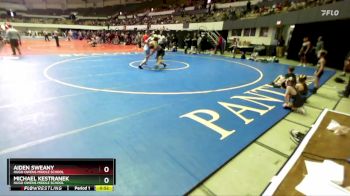 Rookie 6-8 165 Cons. Semi - Aiden Sweany, Hugo Owens Middle School vs Michael Kestranek, Hugo Owens Middle School