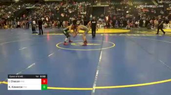 126 lbs Consolation - Isaiah Chacon, Pine Creek High School vs Keigo Kawazoe, Pine Creek High School