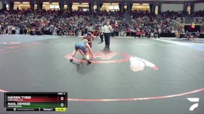 150-4A/3A Cons. Round 1 - Naol Demisse, Springbrook vs Hayden Tyree, Northern-Cal