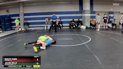 84 lbs Finals (2 Team) - Rocco Fabri, Buxton vs Jacob Wills, Headhunters