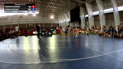 106 lbs Traevon Ducking, Indiana Gold vs Javean Centeno, Minnesota Red