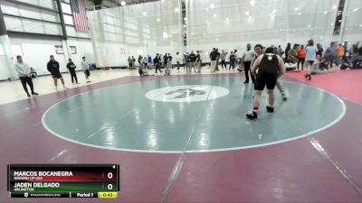 218 lbs Cons. Semi - Marcos Bocanegra, Ground Up USA vs Jaden Delgado, Arlington