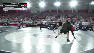59 lbs Champ. Round 1 - Lorianna Piestewa, Colorado Mesa Wrestling Club vs Mateah Roehl, New York Athletic Club/Askren WC