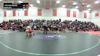 190 lbs Champ. Round 1 - Matthew Medved, Chardon vs Nasir Levy, West Geauga