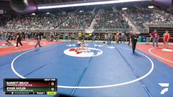 83 lbs 3rd Place Match - Barrett Bruch, Torrington Wrestling Club vs Ryker Sayler, Thermopolis Wrestling Club